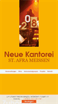 Mobile Screenshot of neuekantorei.de